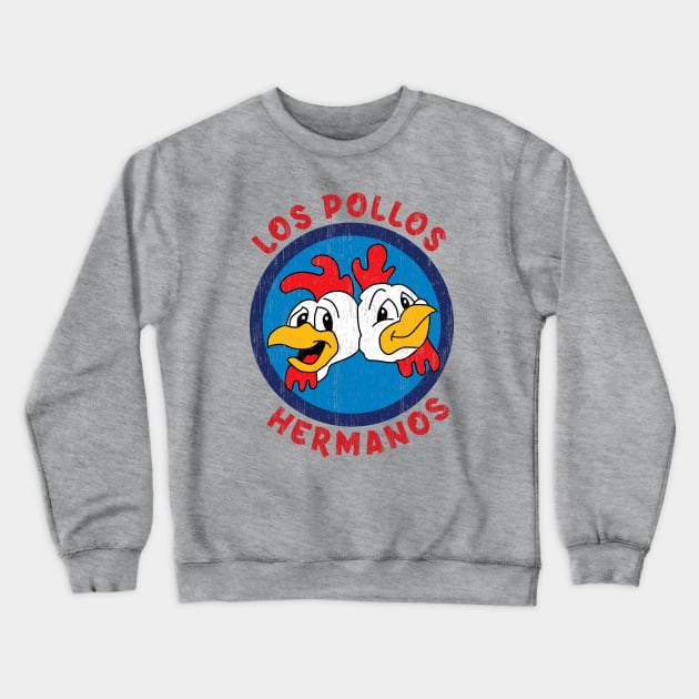 los pollos hermanos Crewneck Sweatshirt by Skulls Mushroom Arts